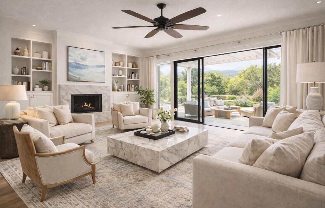 Residential interior design by Smart Design Fine Living in Santa Clarita